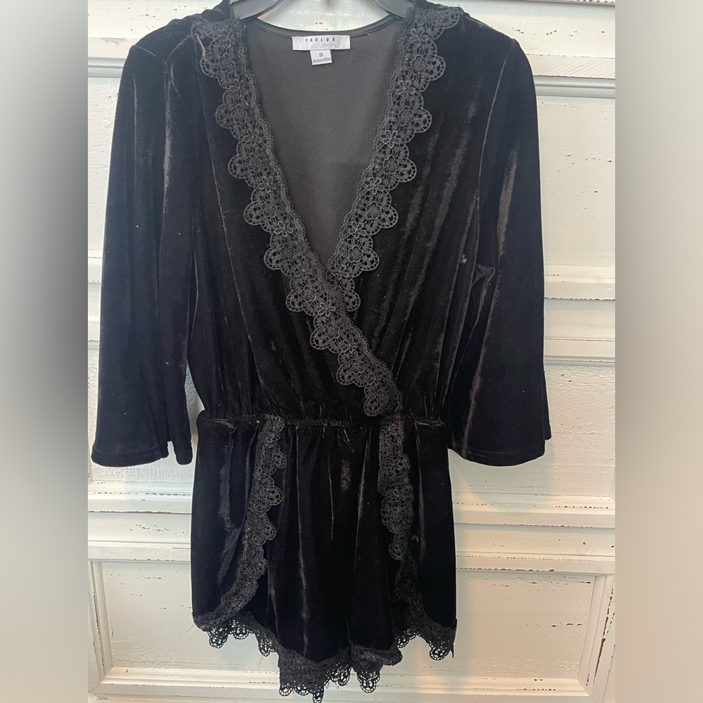 Velvet Romper